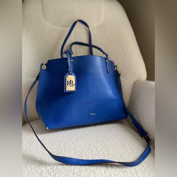 Lauren Ralph Lauren Royal Blue Tote - Picture 5 of 13